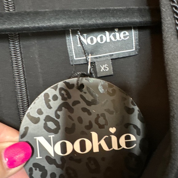 Nookie Mendez Midi Dress in Black Size XS NWT Revolve Dress - Picture 5 of 11